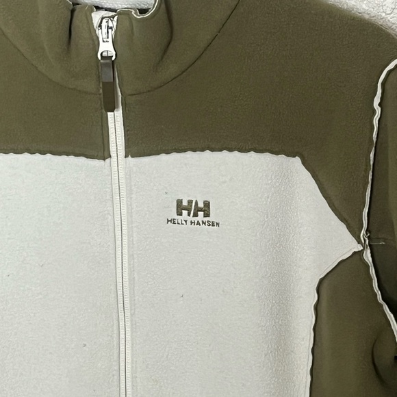 Helly Hansen Fleece Zip Up Jacket Sz Mad - Picture 2 of 10
